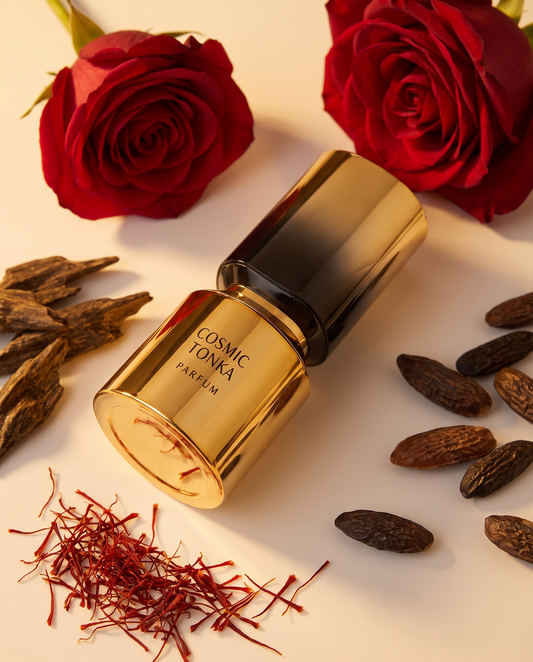 Cosmic Tonka - safran, oud et rose bulgare